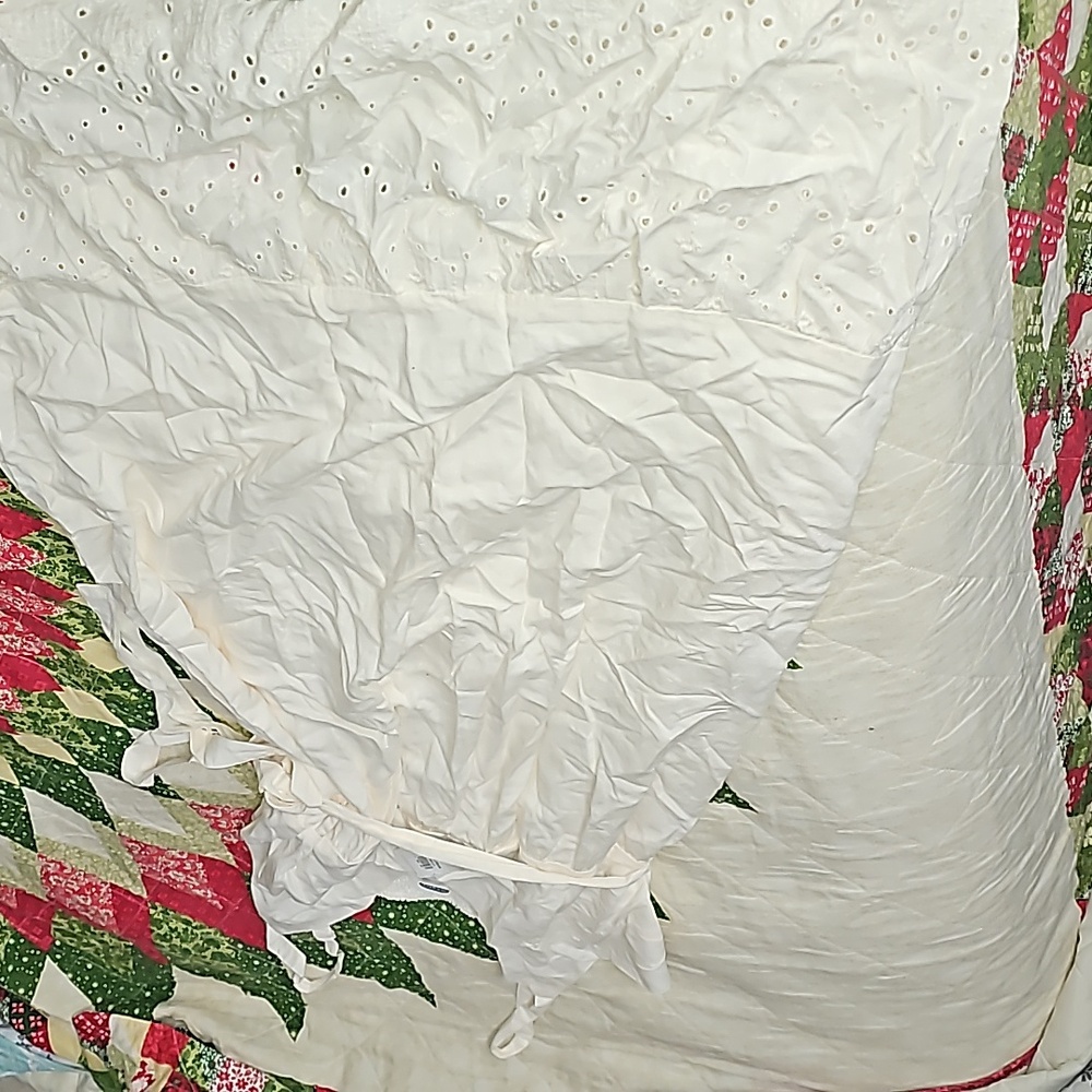 Linen maternity dress